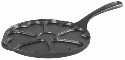 Gusseisen Herzchenpfanne 22 cm, mit Gusseisengriff Skeppshult 0038