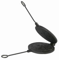 Gusseisen Waffeleisen 15cm Skeppshult 0012