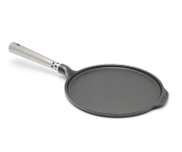 Gusseisen Pfannkuchen-/Crêpes-Pfanne Ø 23 cm mit Edelstahlgriff Skeppshult 0031S Gusseisen Pfannkuchen-/Crêpes-Pfanne Ø 23 cm mit Edelstahlgriff Skeppshult 0031S