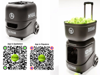 TITAN ACE Tennisballmaschine (auch als Padel oder Pickleball erhältlich)