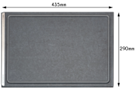 pro planche performance (435x290 mm) Schneidebrett aus Papier / kein Mikroplastik mehr