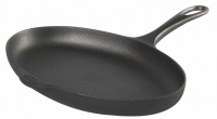 Gusseisen Fisch- und Filétpfanne 33 x 21,5 cm - Gusseisengriff & Gegengriff Skeppshult 0007