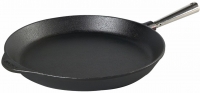 Gusseisen Bratpfanne Ø 36 cm mit Edelstahlgriff Skeppshult 0360