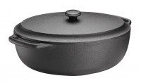 Gusseisen Kasserole / Bräter oval mit Gusseisendeckel 6 L Skeppshult 9000 Gusseisen Kasserole / Bräter oval mit Gusseisendeckel 6 L Skeppshult 9000