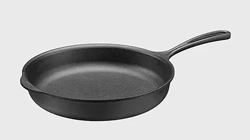 Original Gusseisen Tiefe Pfanne 25 cm 2250J